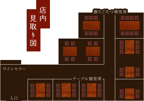 店内見取り図